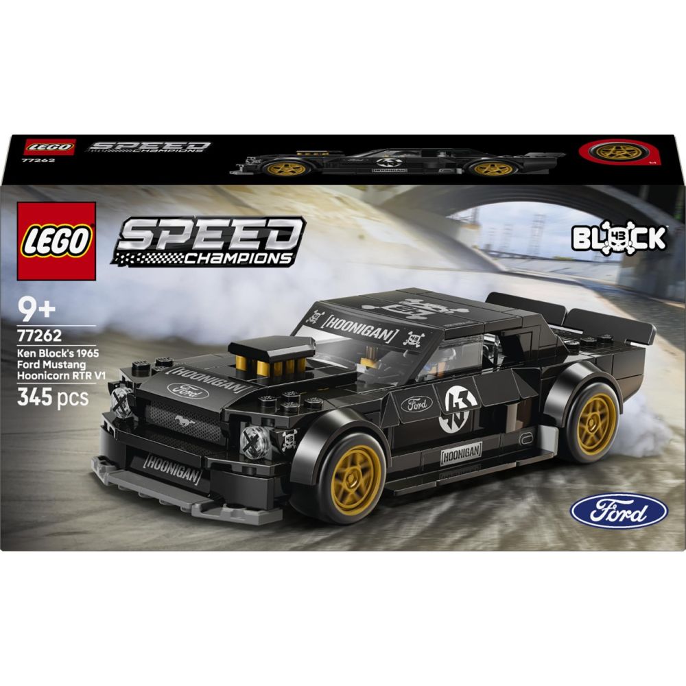LEGO® Speed Champions - Ford Mustang Hoonicorn V1 на Ken Block от 1965 г. (77262)