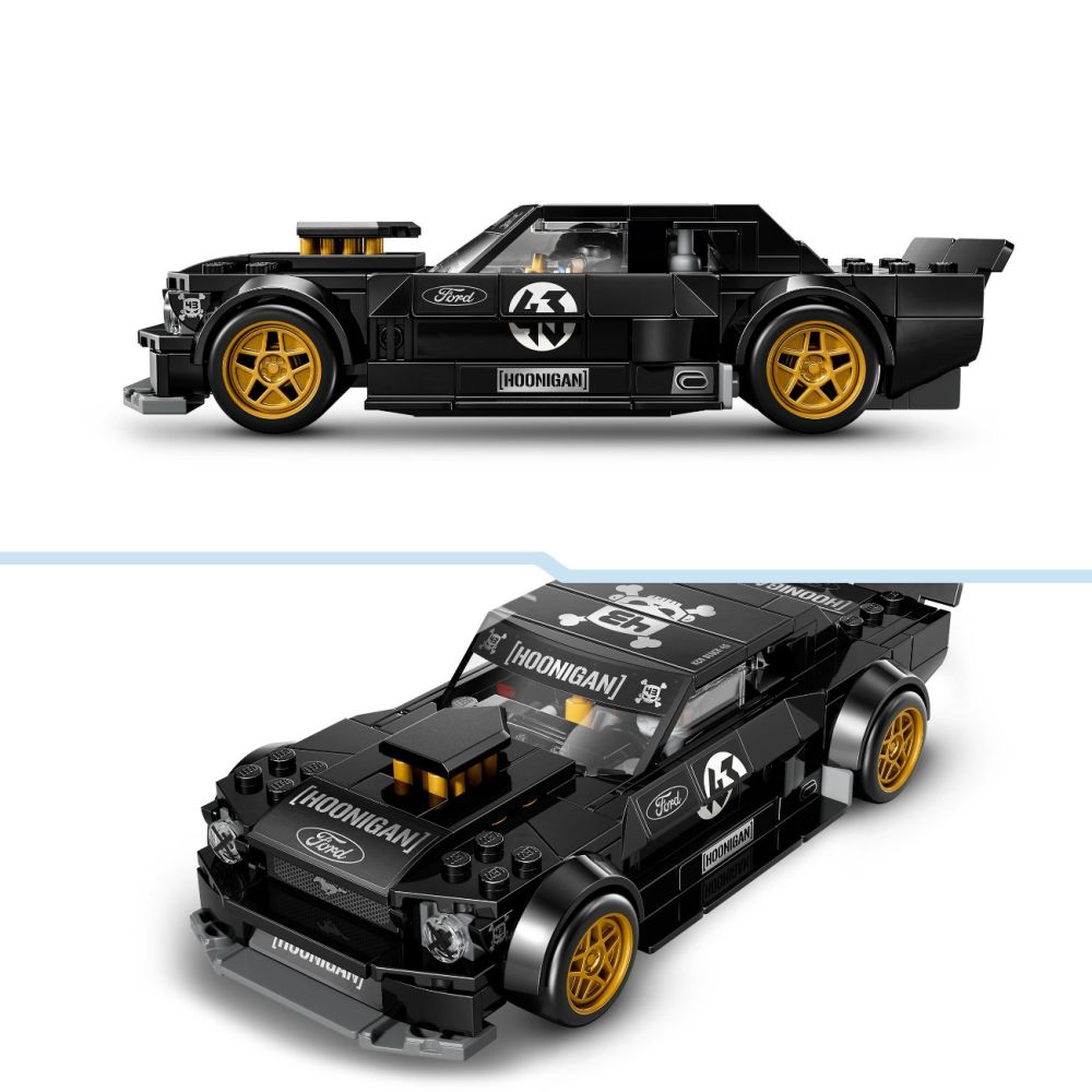 LEGO® Speed Champions - Ford Mustang Hoonicorn V1 на Ken Block от 1965 г. (77262)