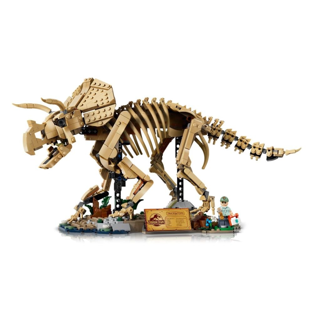 LEGO® Jurassic World - Вкаменелости от динозаври: трицератопс (77985)