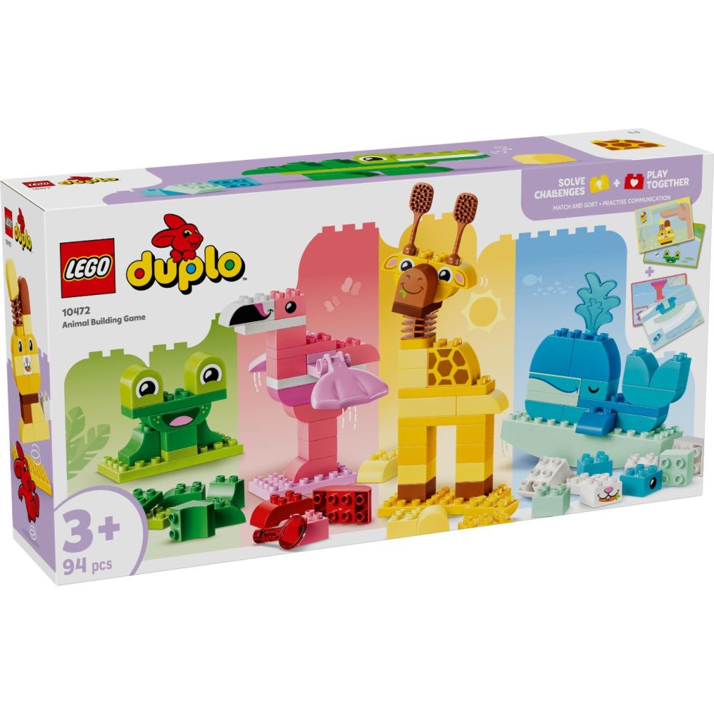 LEGO® DUPLO - Игра за построяване на животни (10472)