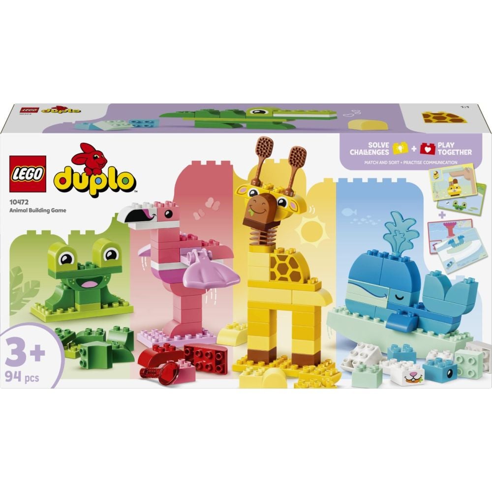 LEGO® DUPLO - Игра за построяване на животни (10472)