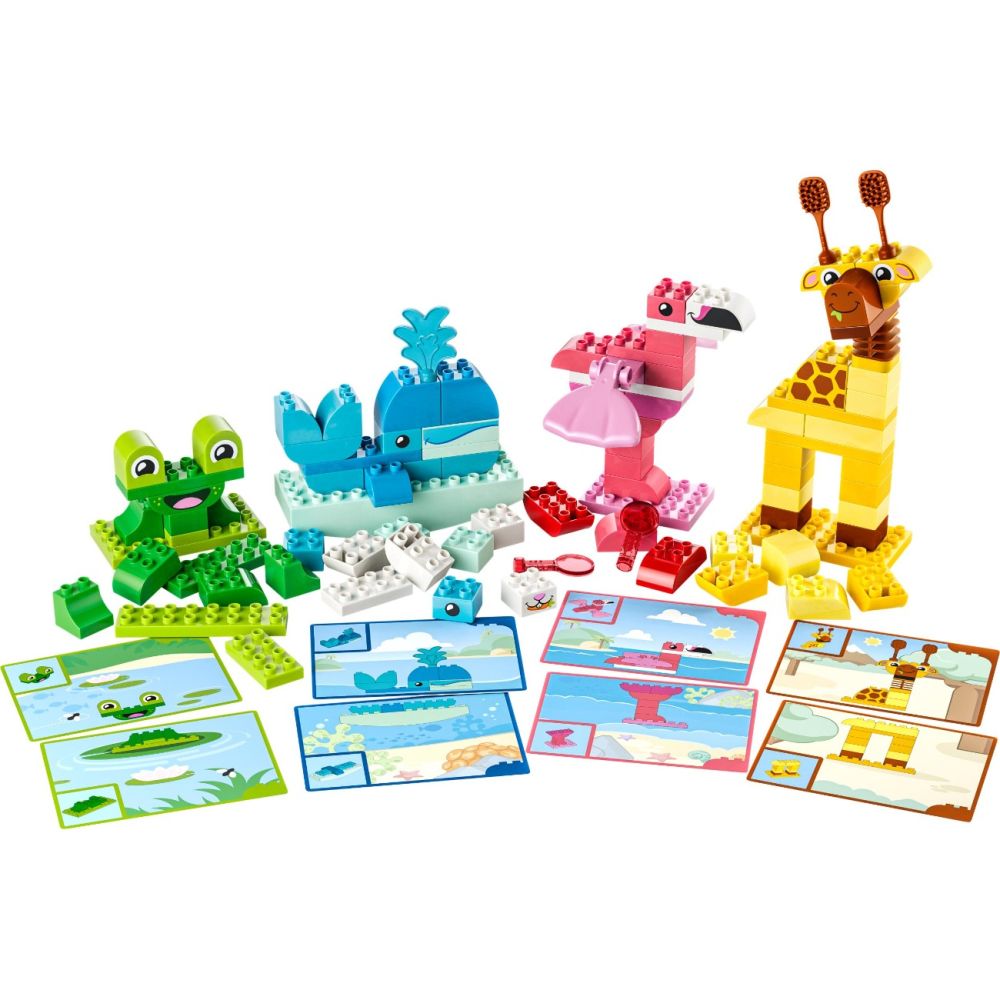 LEGO® DUPLO - Игра за построяване на животни (10472)