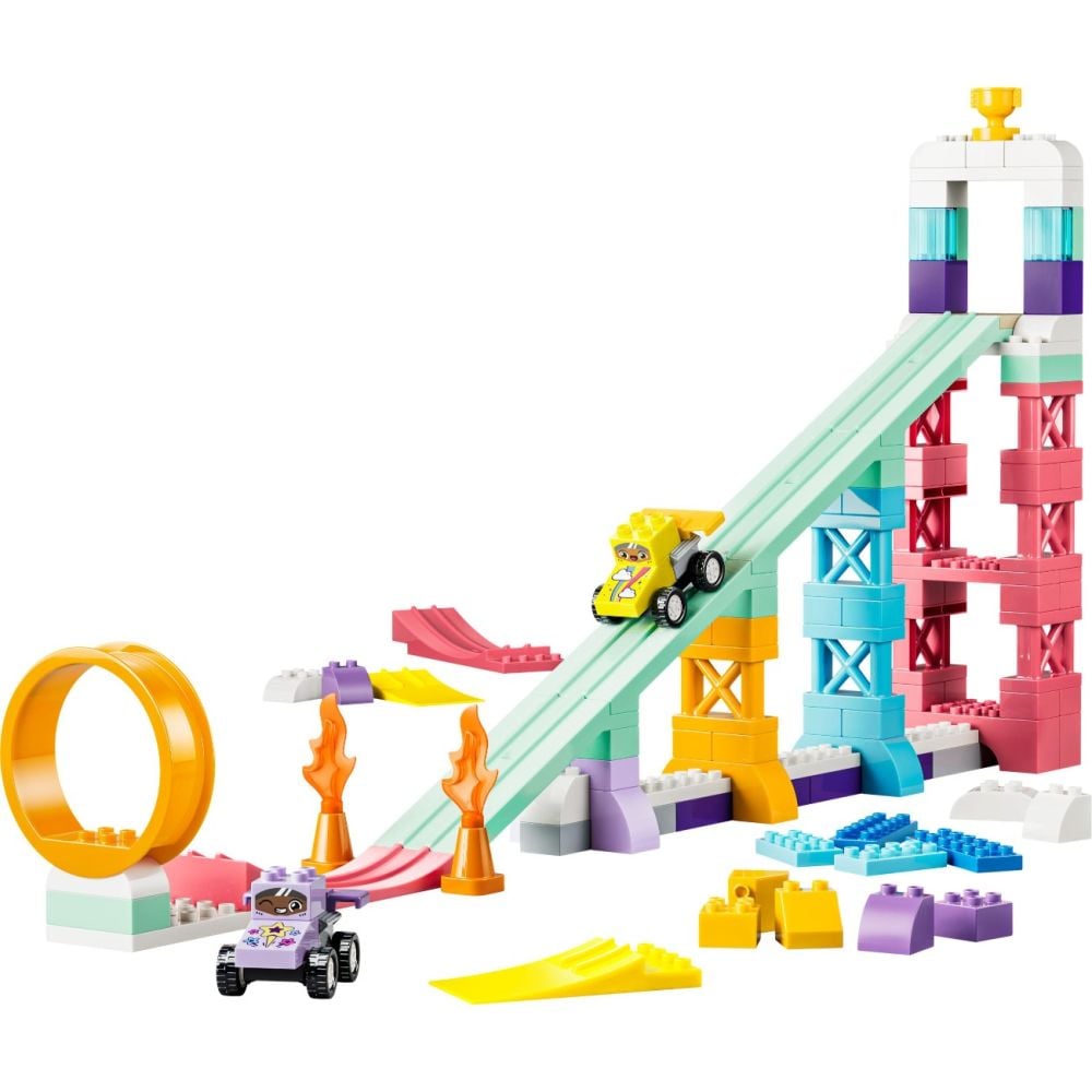 LEGO® DUPLO - 3 в 1 Креативни рампи с превозни средства (10478)