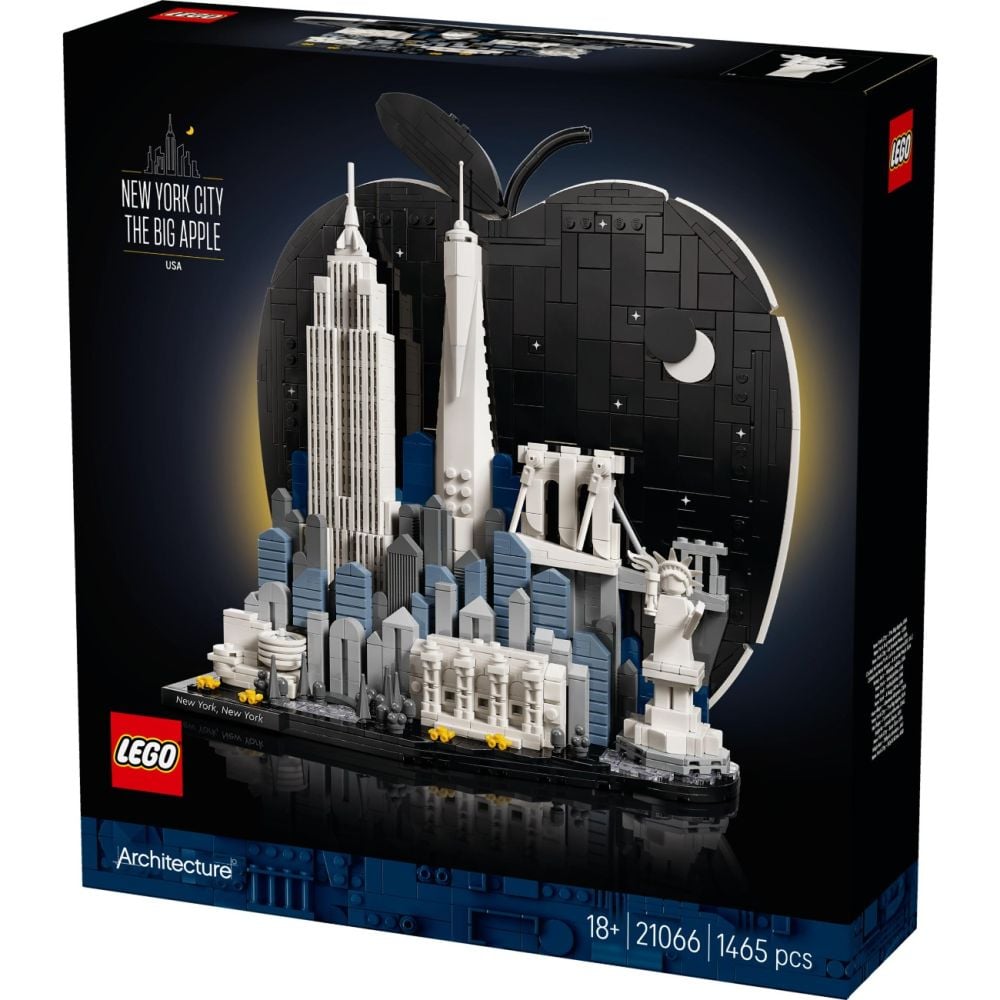 LEGO® Architecture - Ню Йорк – Голямата ябълка (21066)