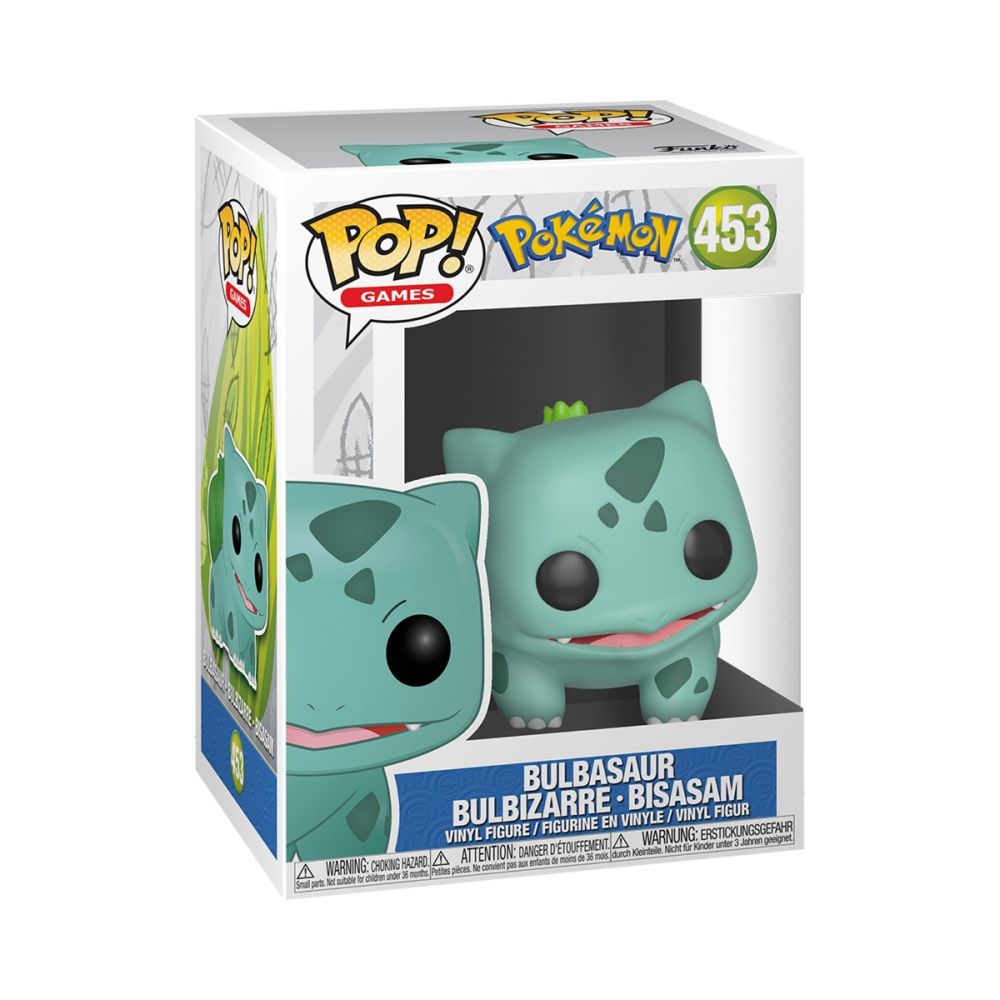 Фигурка Funko Pop Games, Pokemon Bulbasaur
