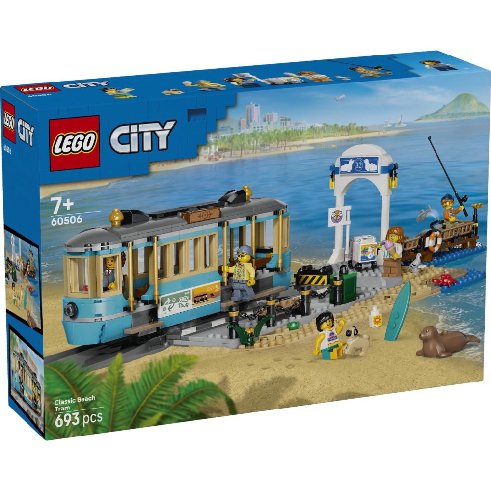 LEGO® City - Класически плажен трамвай (60506)