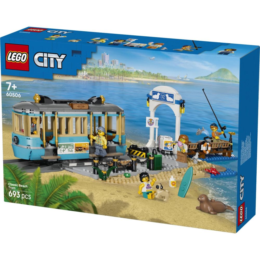 LEGO® City - Класически плажен трамвай (60506)