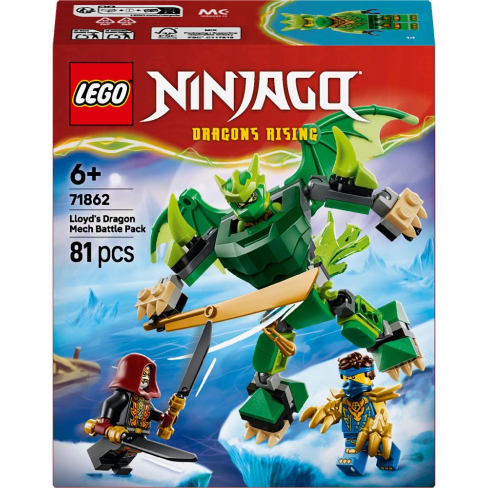 LEGO® Ninjago - Драконовият робот на Лойд - боен пакет (71862)
