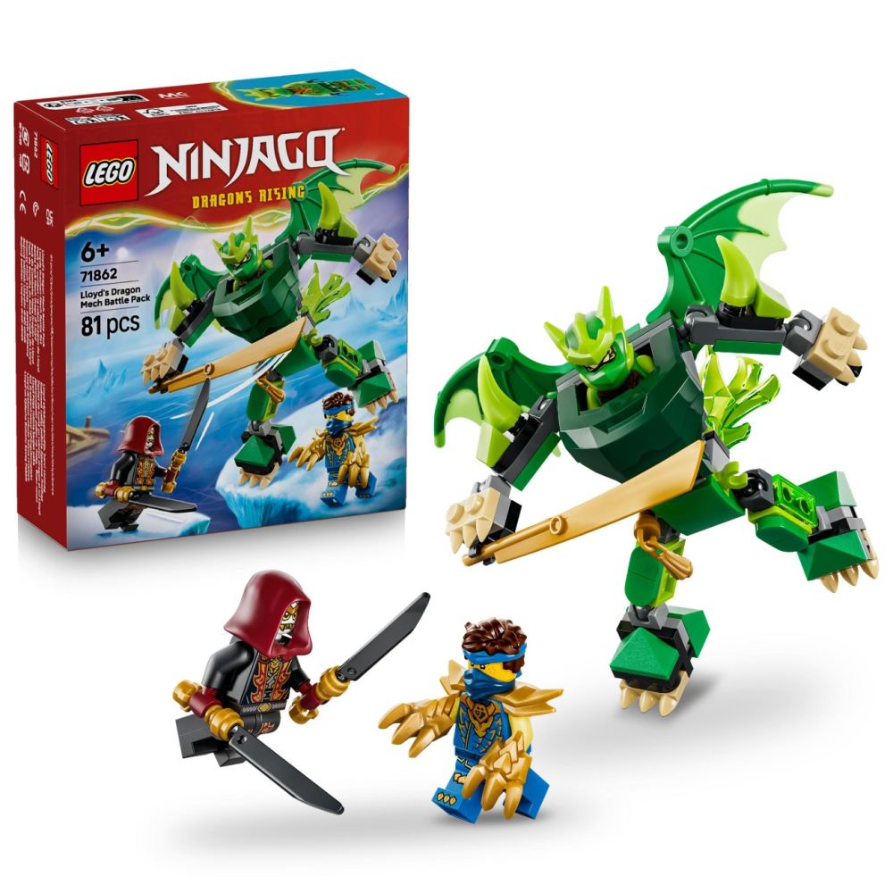 LEGO® Ninjago - Драконовият робот на Лойд - боен пакет (71862)