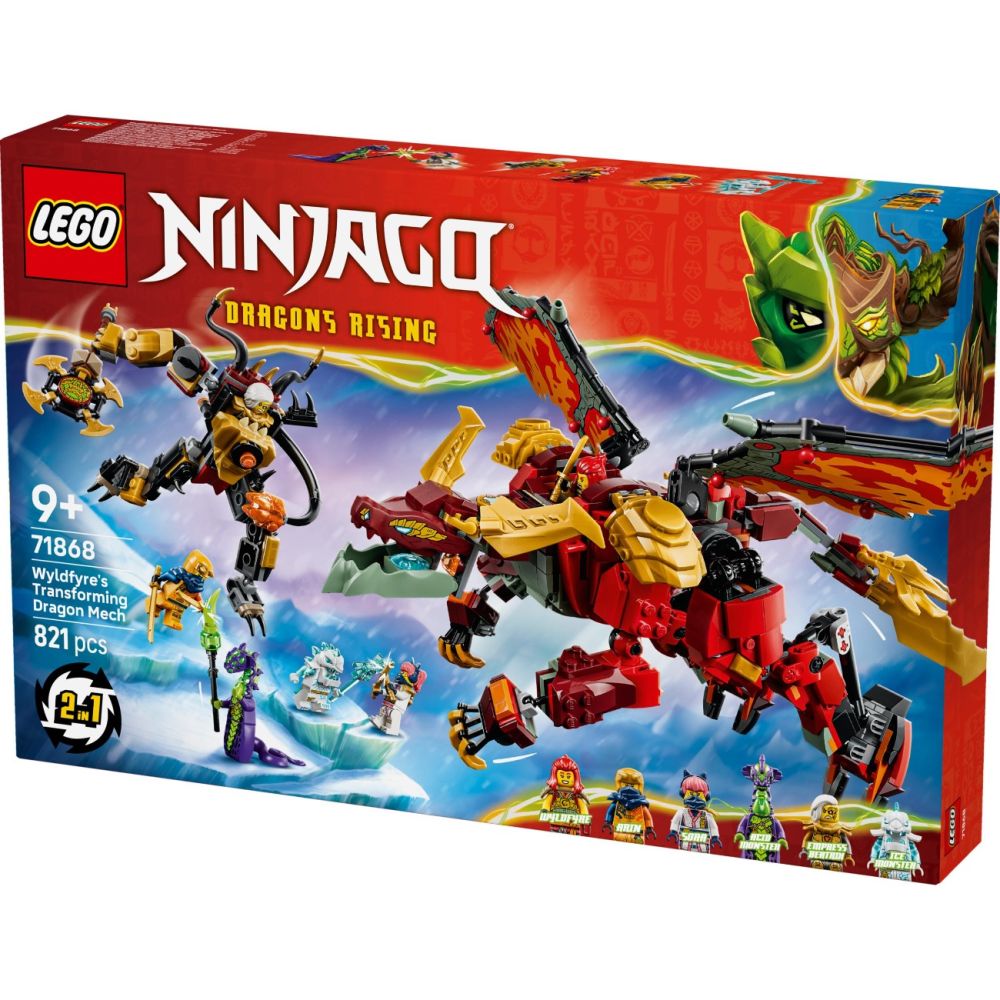 LEGO® Ninjago - Трансформиращият се дракон на Огнената (71868)