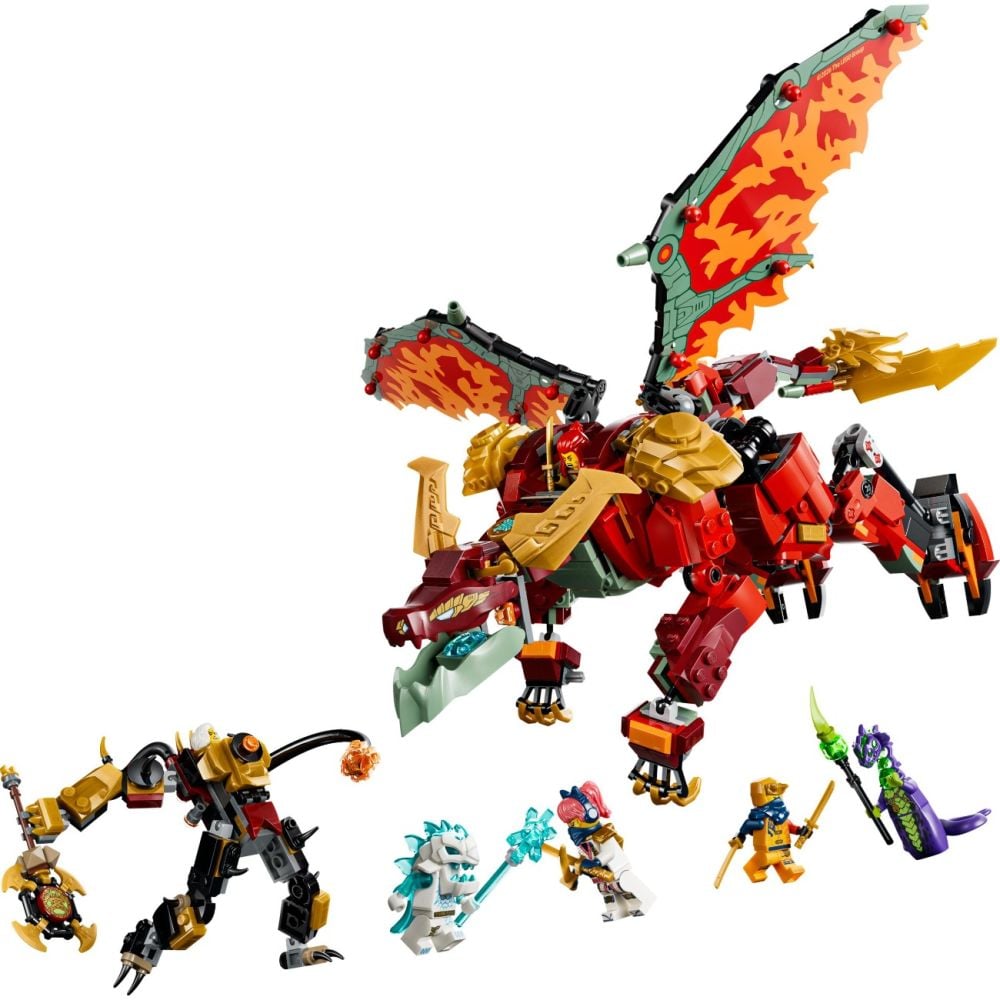 LEGO® Ninjago - Трансформиращият се дракон на Огнената (71868)