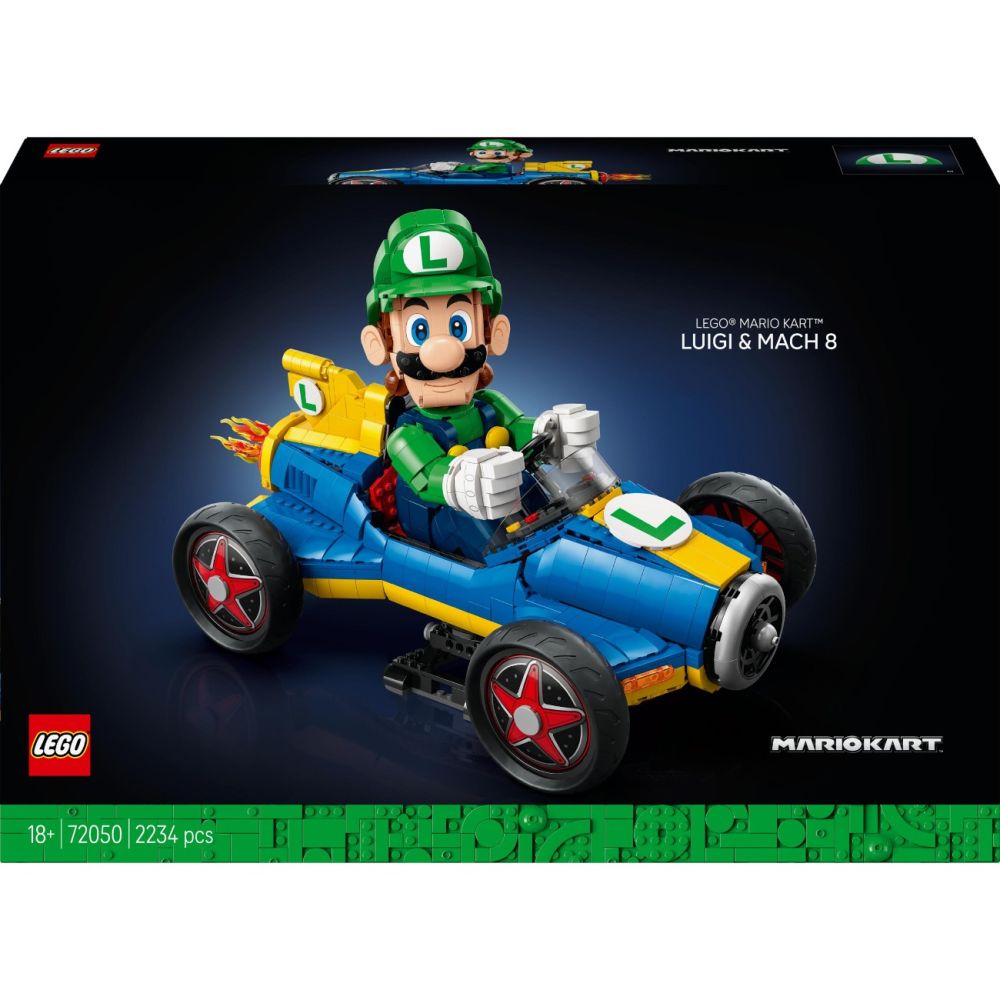 LEGO® Super Mario - Mario Kart™ – Luigi и Mach 8 (72050)