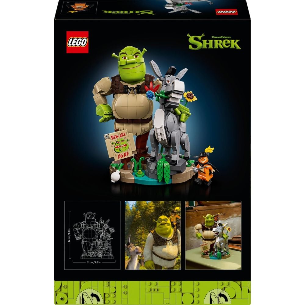 LEGO® Shrek - Шрек, магарето и Котаракът в чизми (72423)