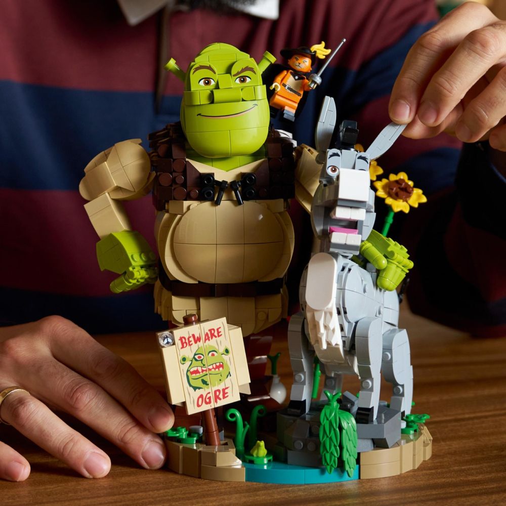 LEGO® Shrek - Шрек, магарето и Котаракът в чизми (72423)
