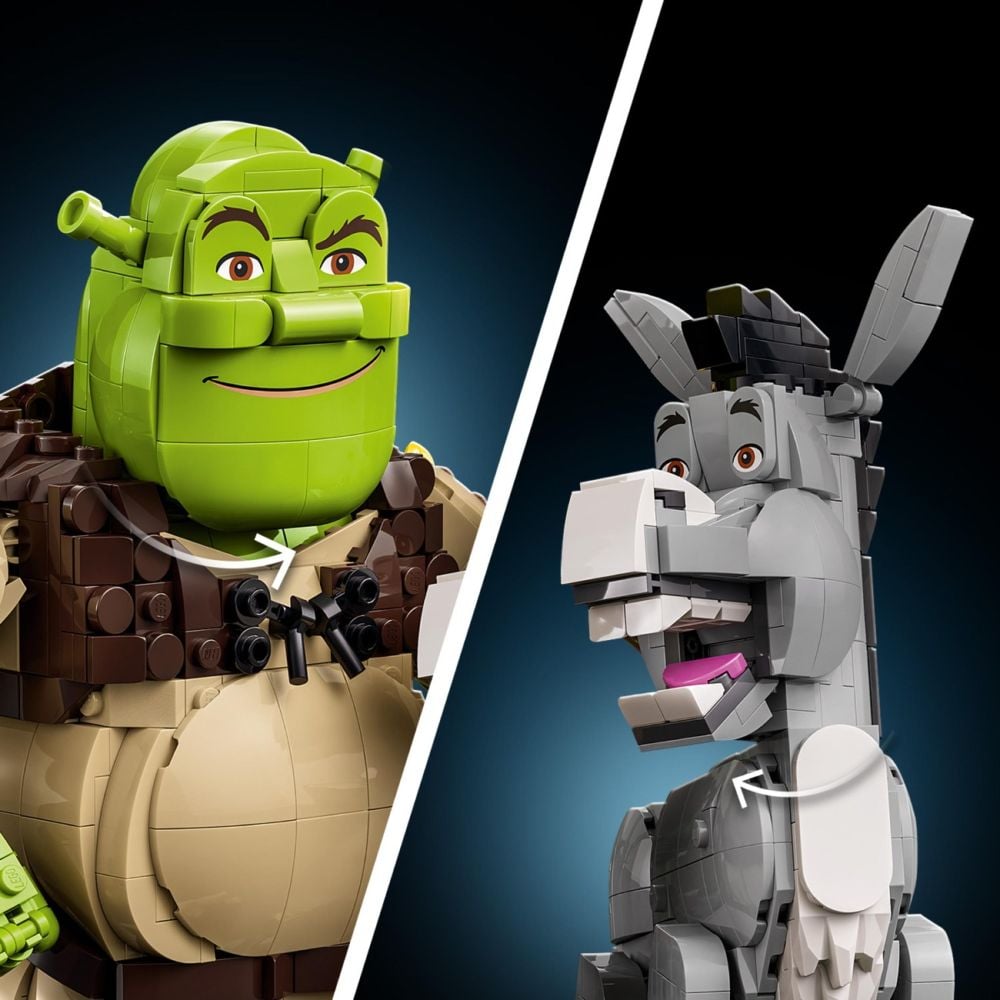 LEGO® Shrek - Шрек, магарето и Котаракът в чизми (72423)