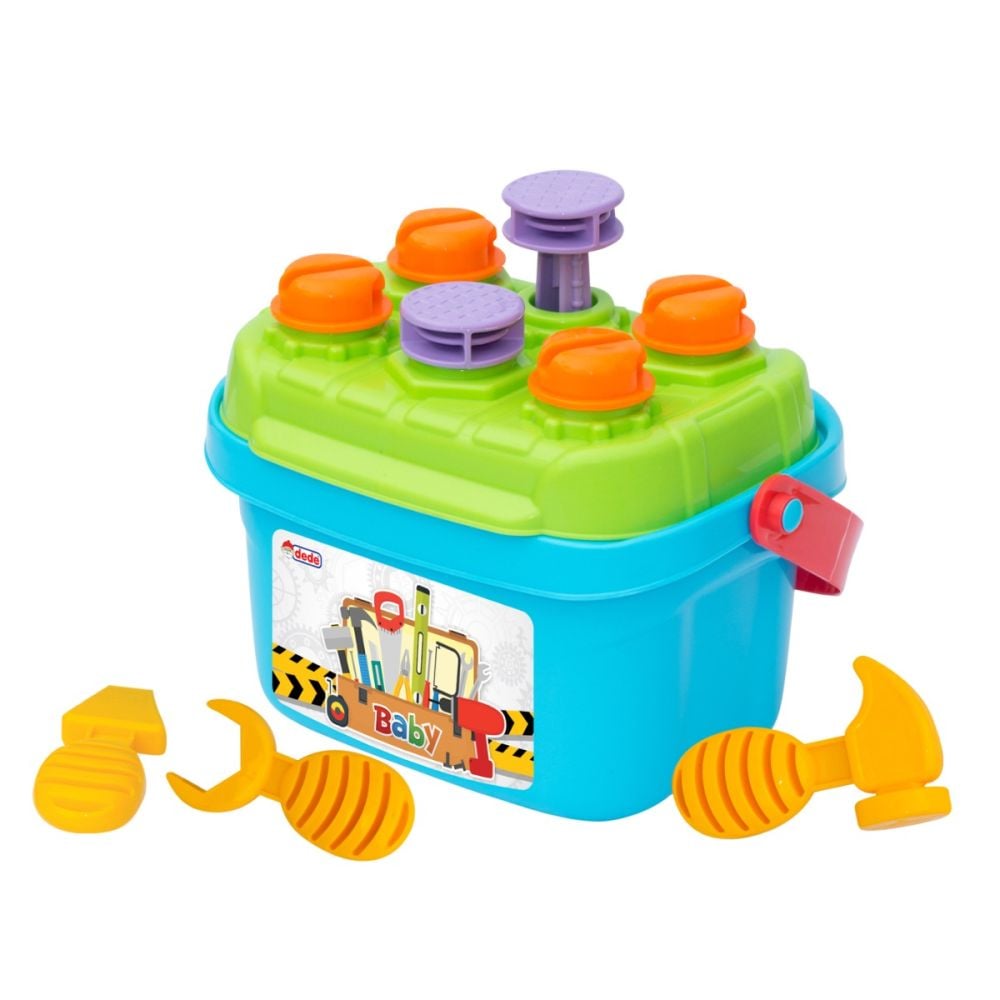 Играчка за сортиране на форми, Dede, Работна маса, 10 части