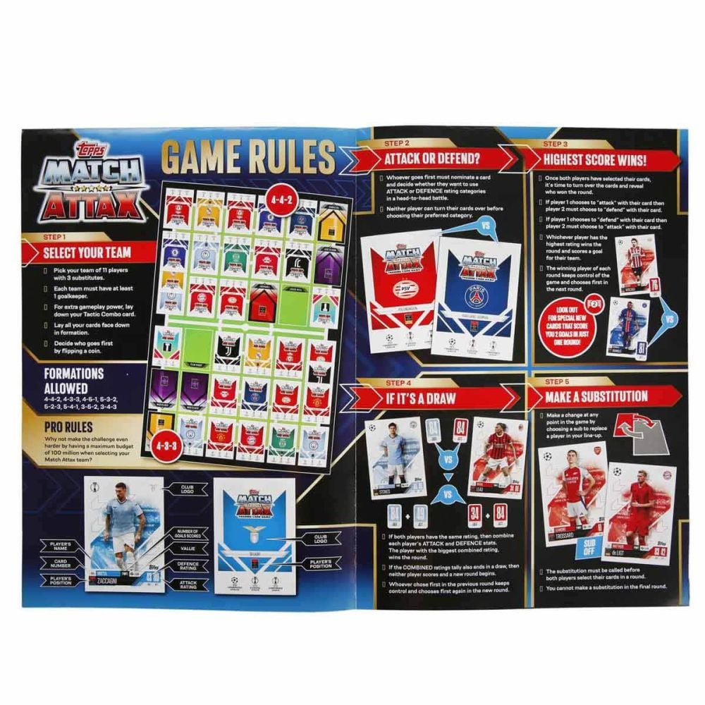 Комплект карти New Starter Pack, Topps, UEFA Match Attax 2024-2025