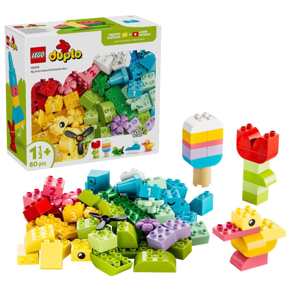 LEGO® DUPLO - Цветна творческа кутия (10479)
