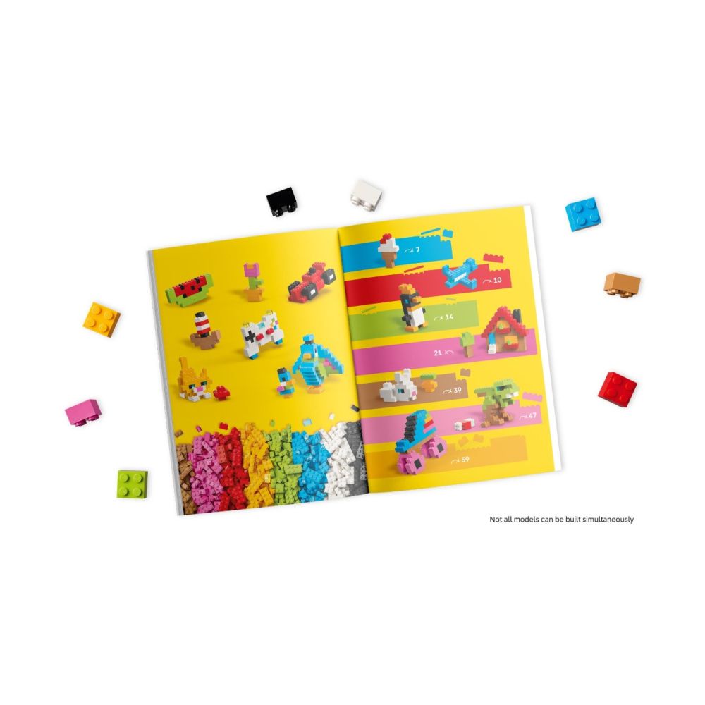 LEGO® Classic - Творчески цветни тухлички (11045)