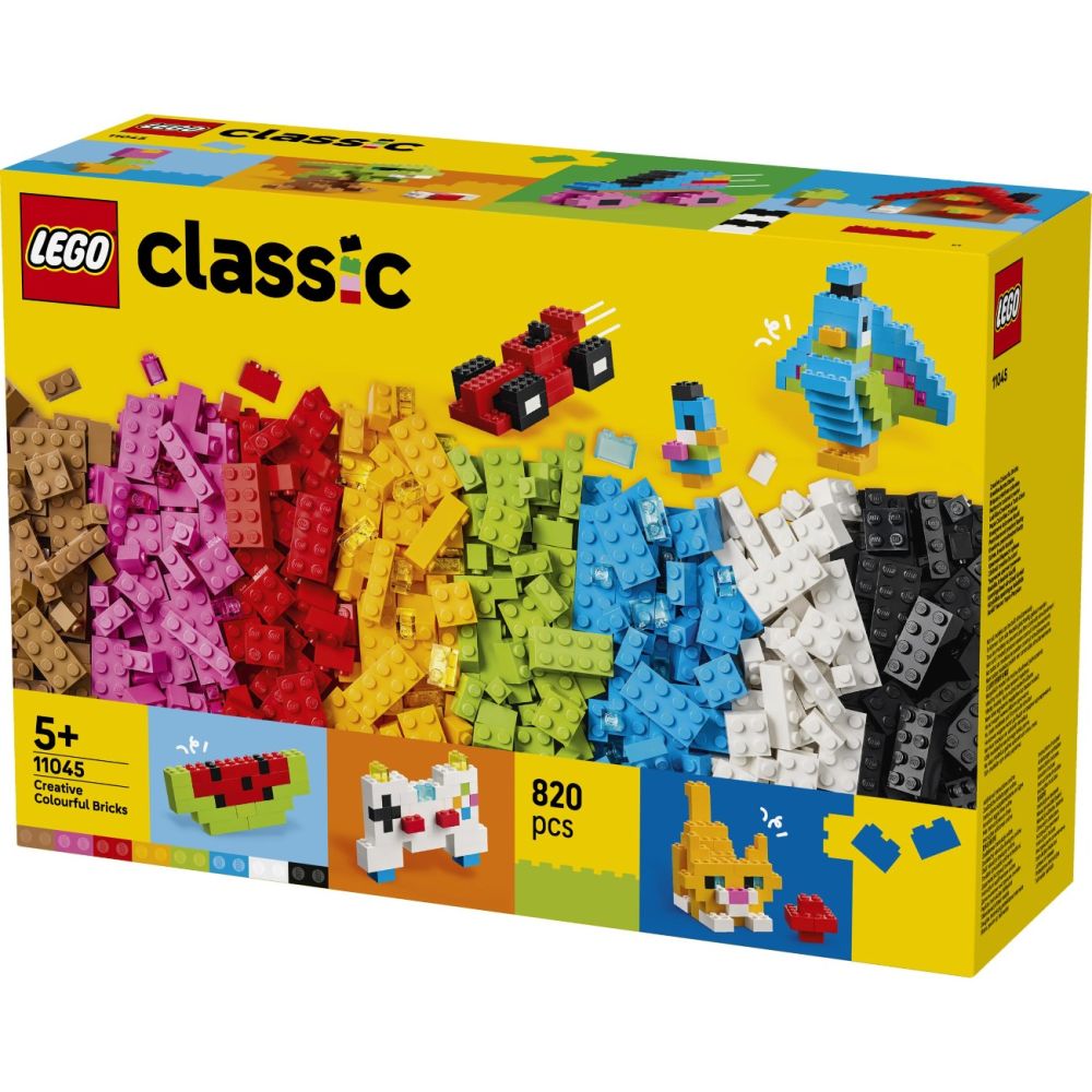 LEGO® Classic - Творчески цветни тухлички (11045)