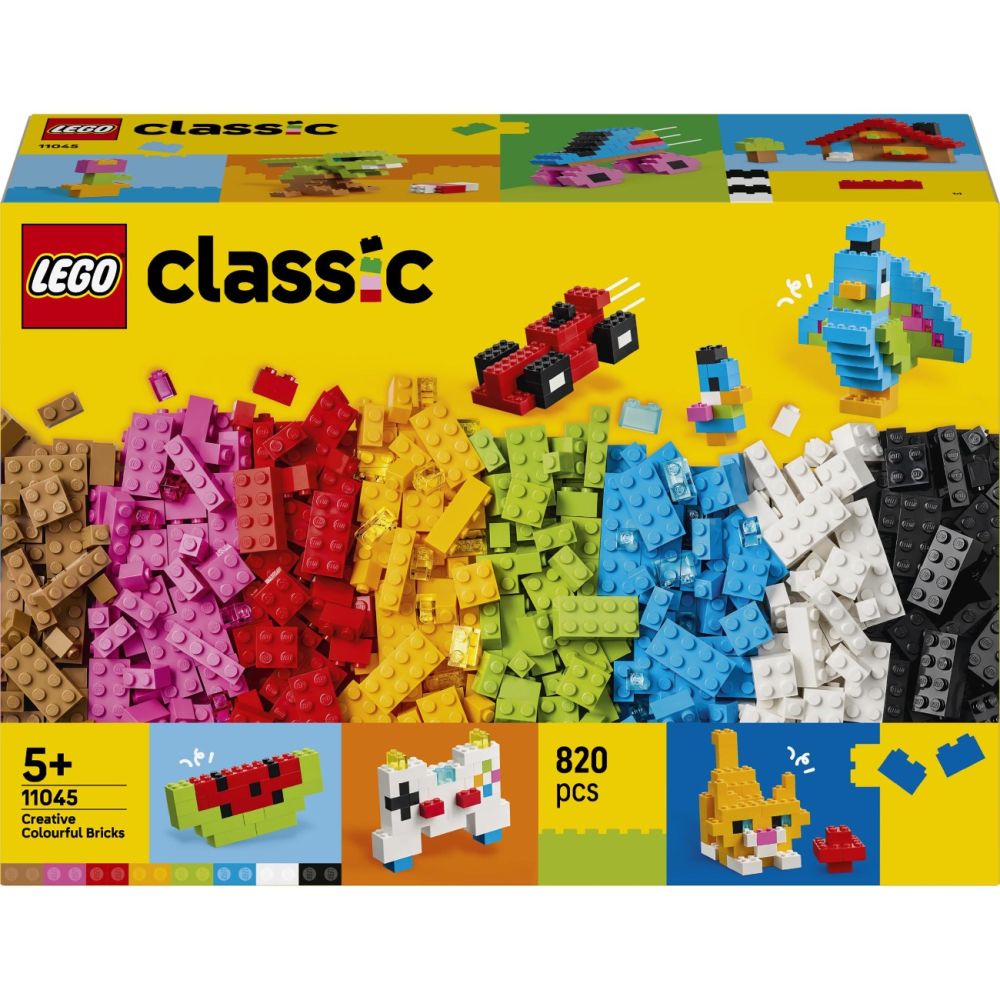LEGO® Classic - Творчески цветни тухлички (11045)