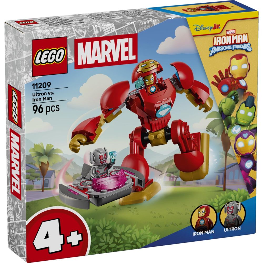 LEGO® Disney Junior Marvel Super Heroes - Ултрон срещу Железния човек (11209)