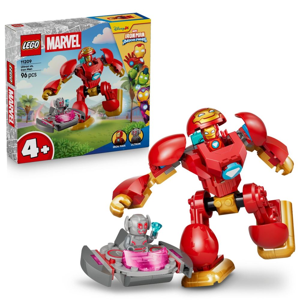 LEGO® Disney Junior Marvel Super Heroes - Ултрон срещу Железния човек (11209)