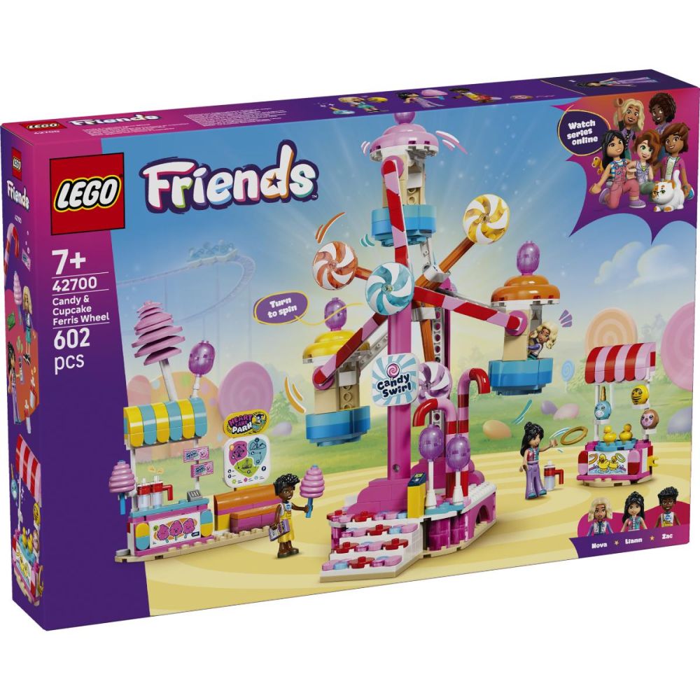 LEGO® Friends - Виенско колело от бонбони и сладкиши (42700)