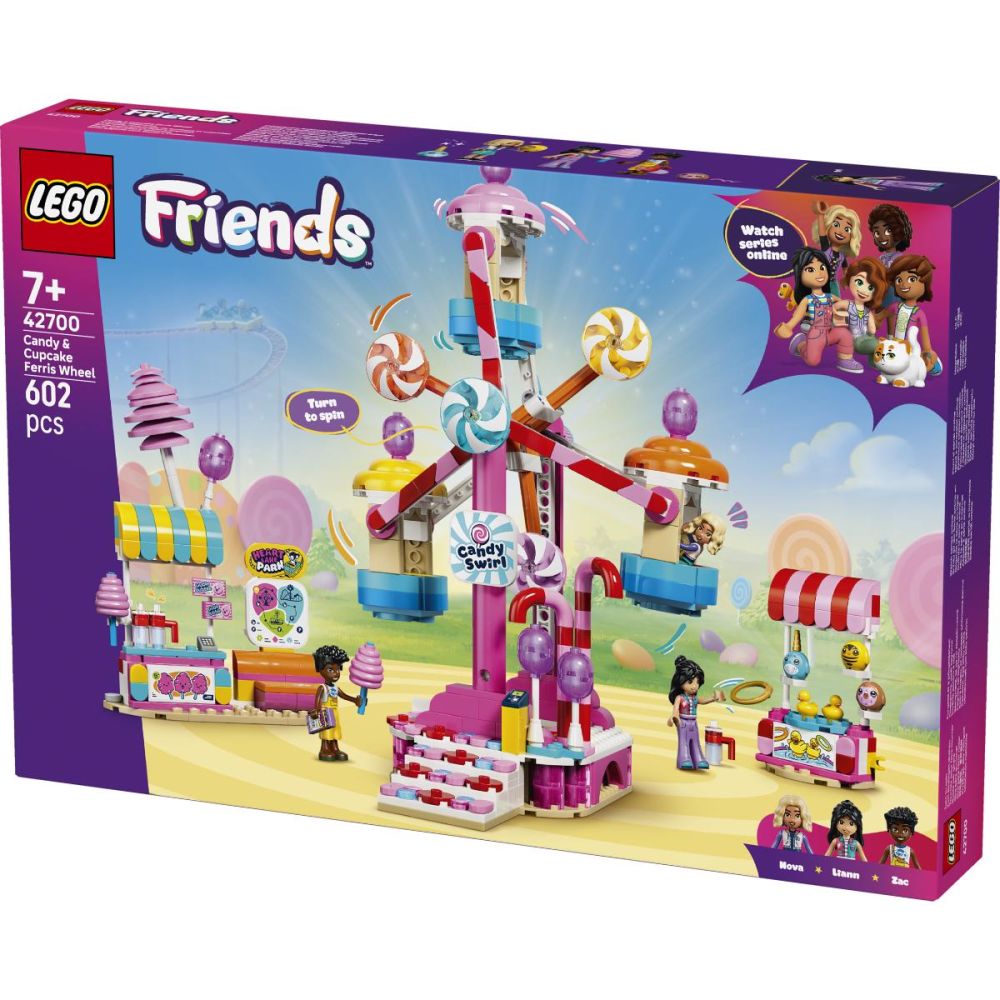 LEGO® Friends - Виенско колело от бонбони и сладкиши (42700)