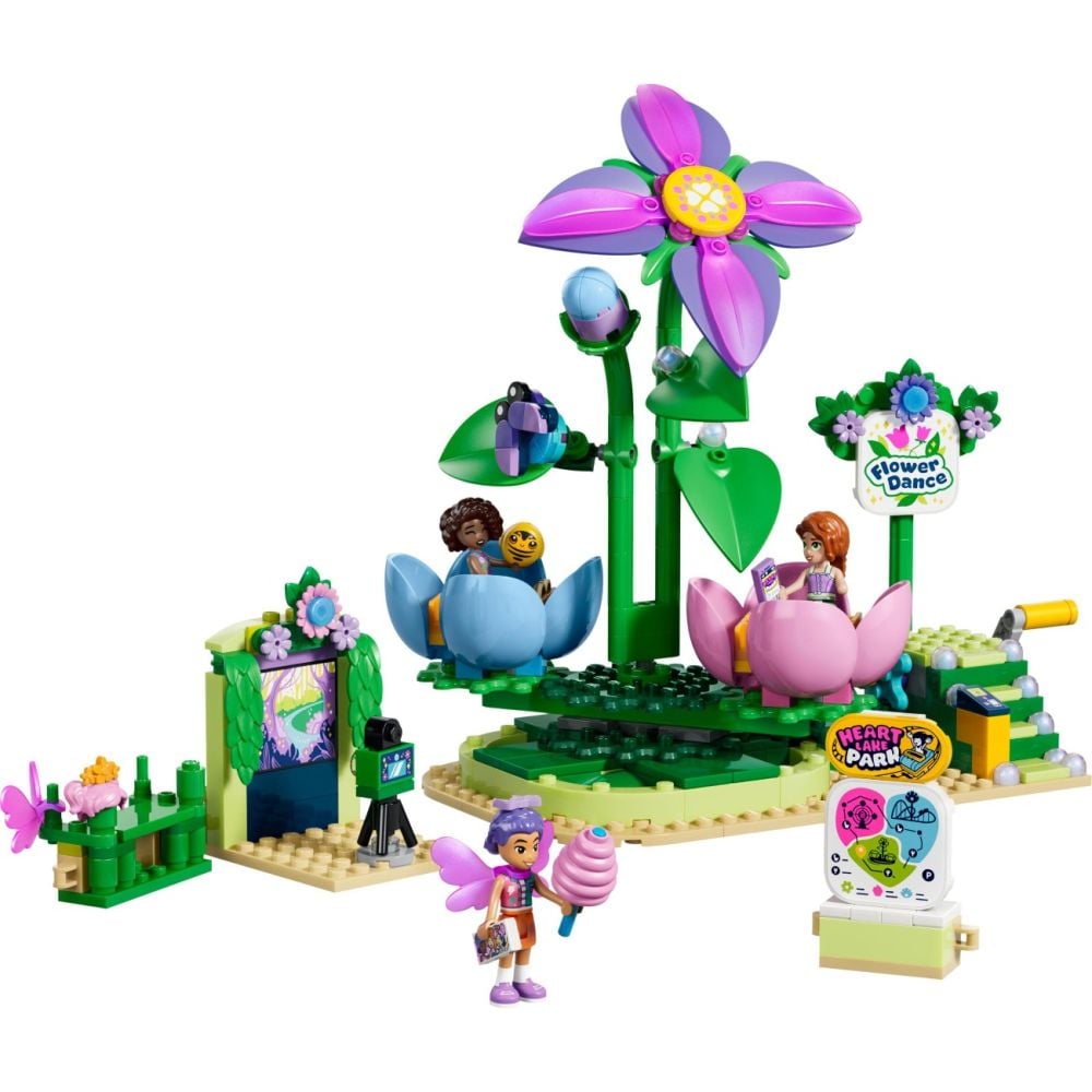 LEGO® Friends - Въртележка с цветя и чаени чаши (42702)