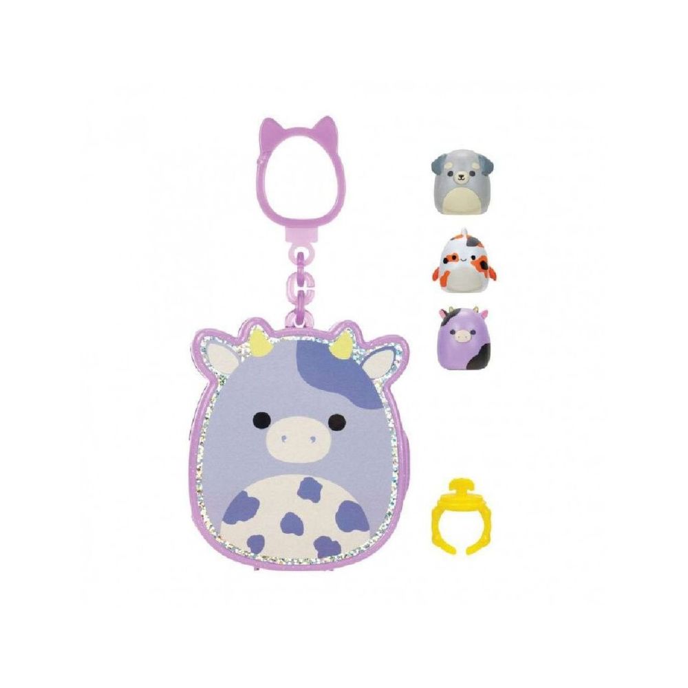 Комплект ключодържател с фигурки изненада, Squishmallows, Squish a longs S1