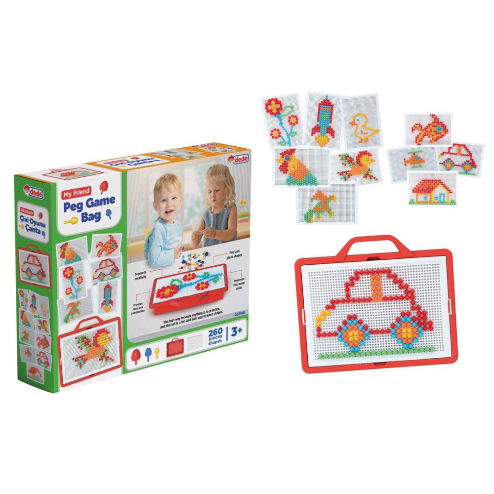 Творческа игра с кабърчета, Dede, My Friend, 260 части