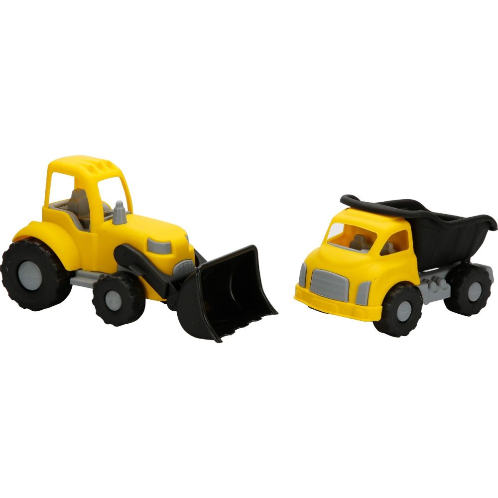 Комплект камион и багер, Dolu, Jumbo Double Set