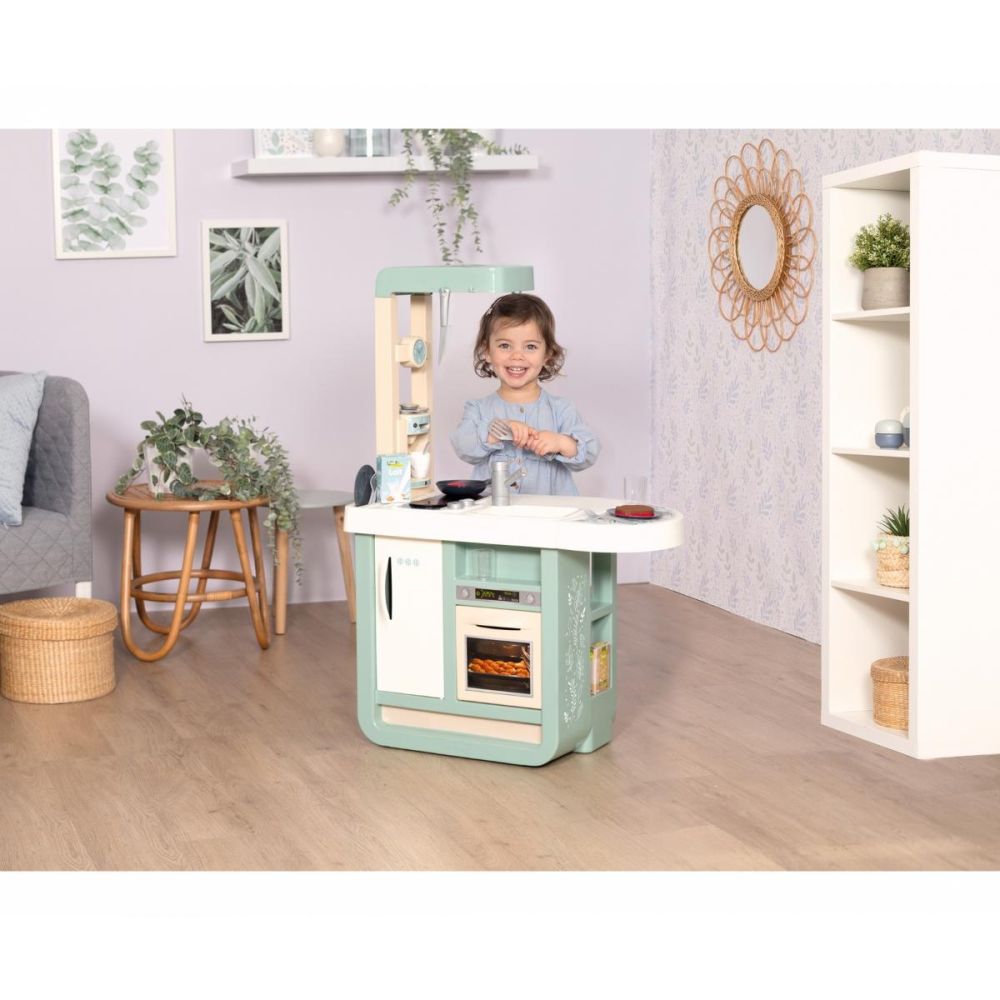 Кухненски комплект с аксесоари, Smoby, Cherry, 25 аксесоара