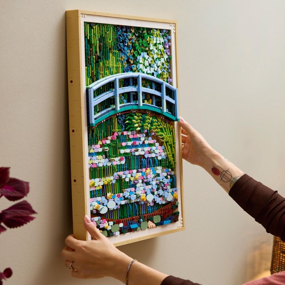 LEGO® Art - Claude Monet - Клод Моне – „Мост над езерото с лилиите“ (31220)