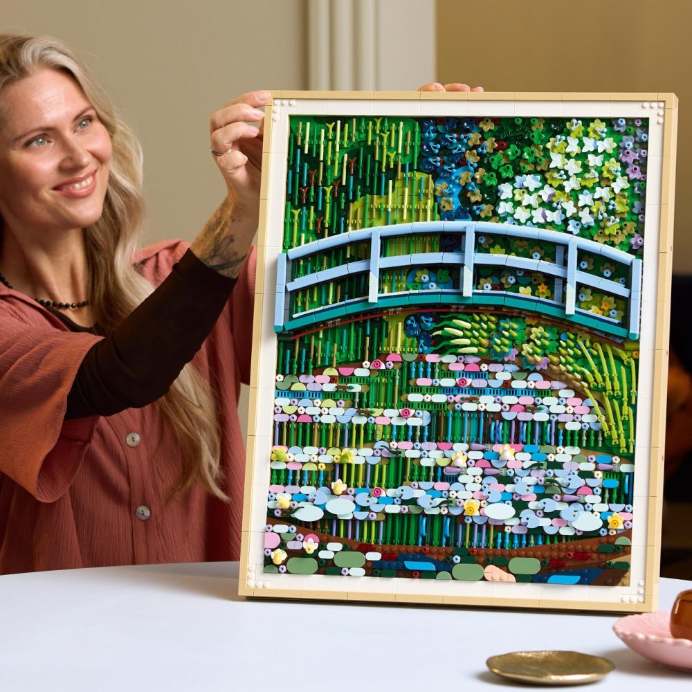 LEGO® Art - Claude Monet - Клод Моне – „Мост над езерото с лилиите“ (31220)
