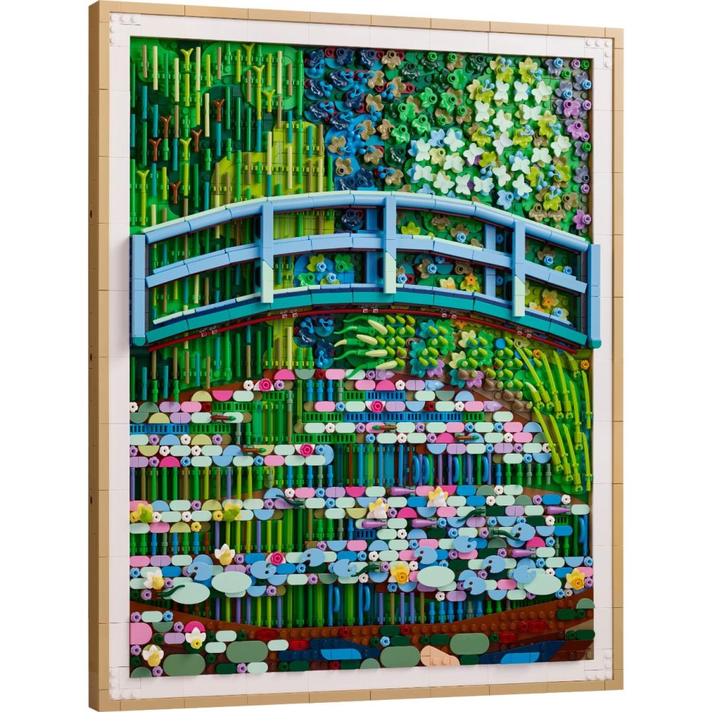 LEGO® Art - Claude Monet - Клод Моне – „Мост над езерото с лилиите“ (31220)