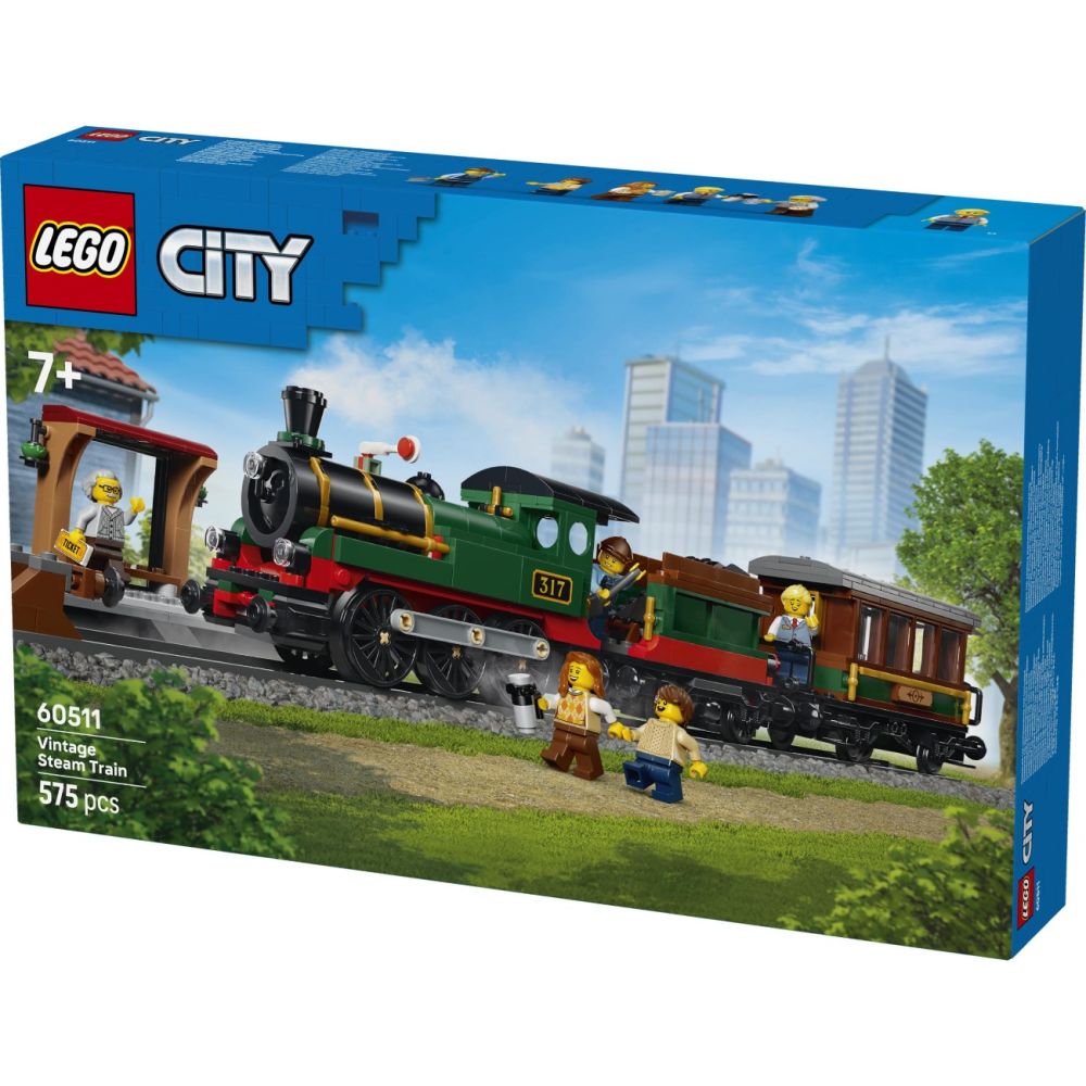 LEGO® City - Старомоден парен влак (60511)