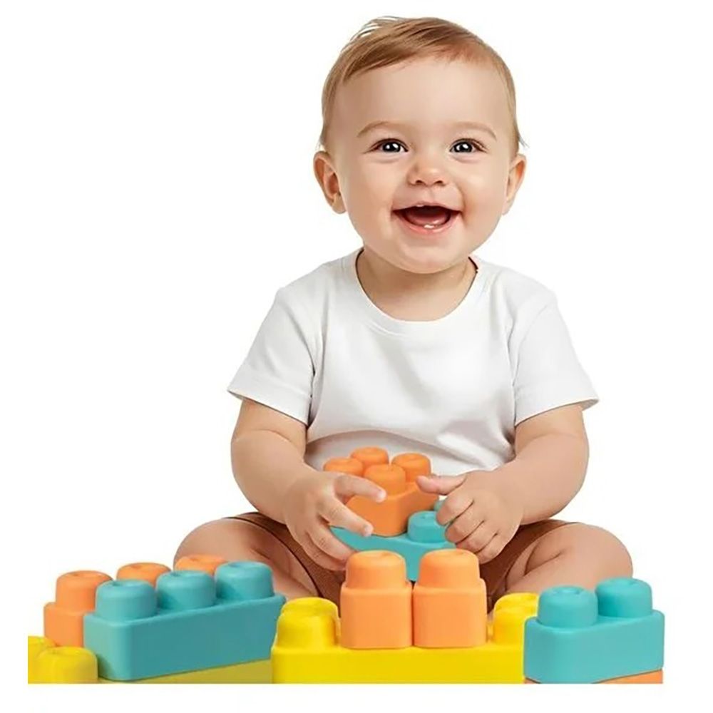 Строителен комплект, Dede, Soft Maxi Blocks, 41 части