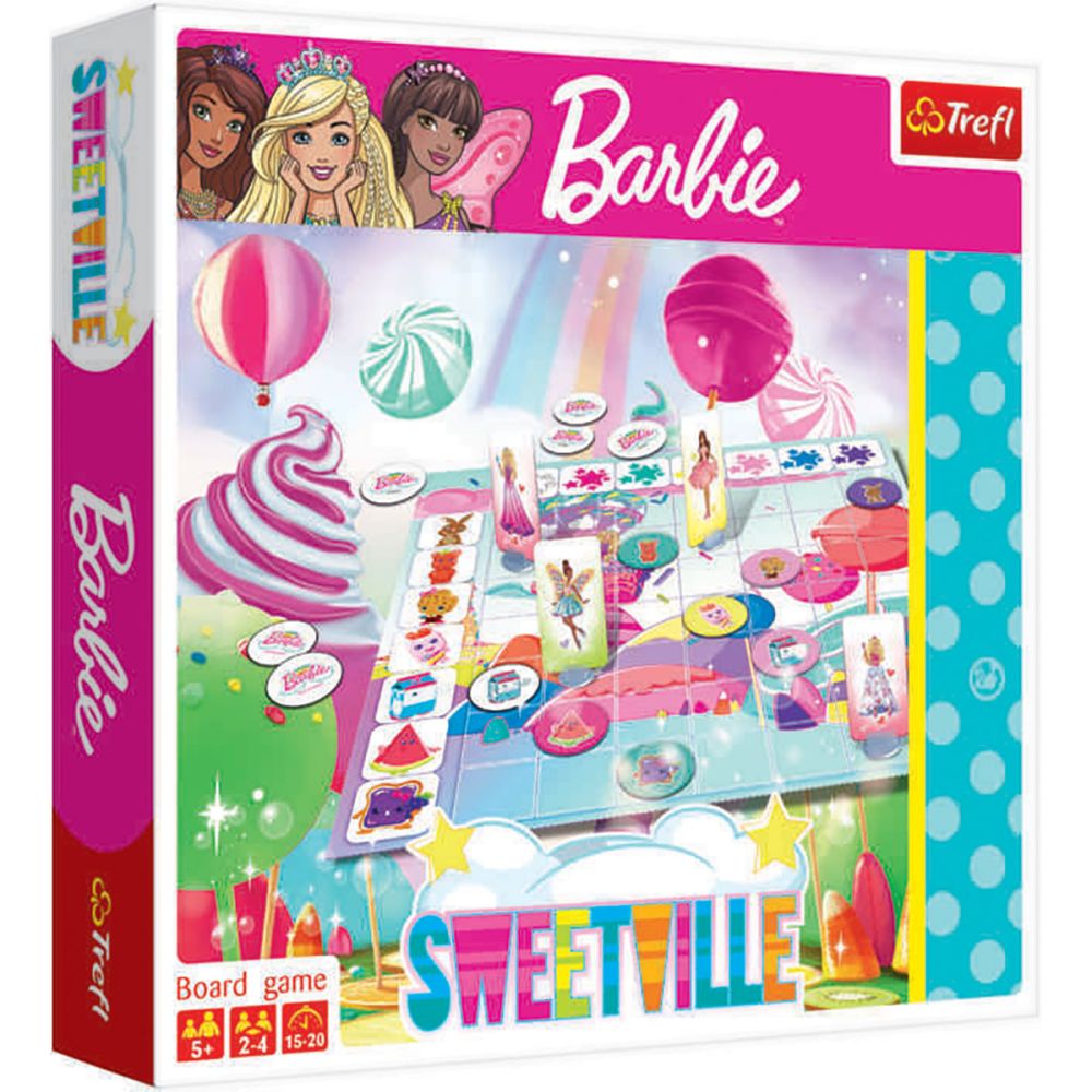 Настолна игра Trefl, Barbie Sweetville