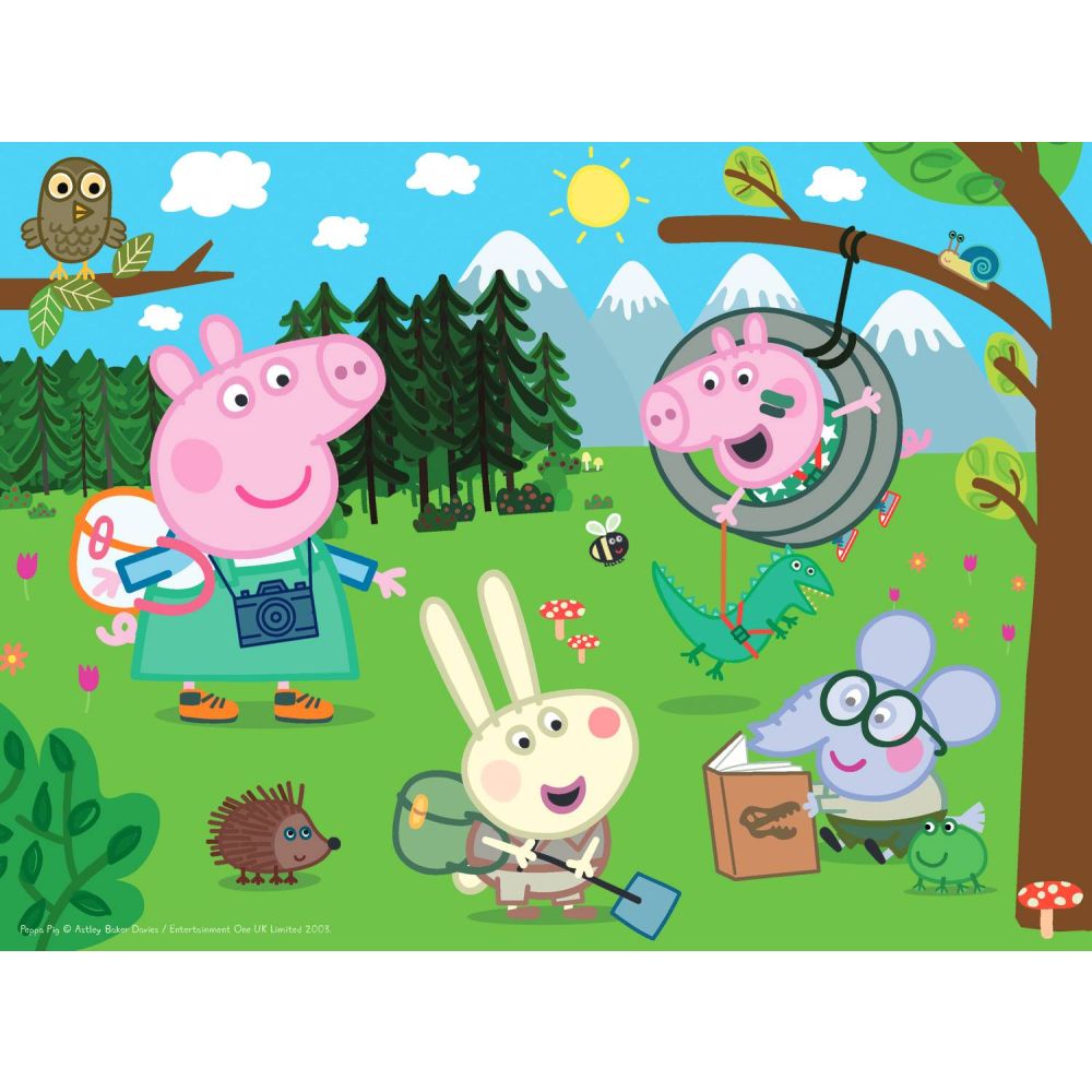 Пъзел Trefl 30 части, Експедиция в гората, Peppa Pig