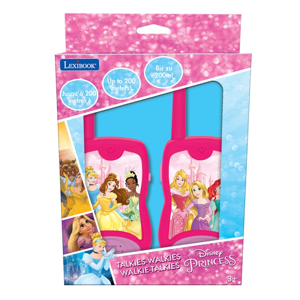Комплект Станция Уоки токи Lexibook Disney Princess, 200 м