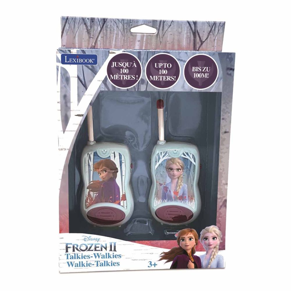 Комплект Walkie Talkie с обхват 100 метра, Disney Frozen 2