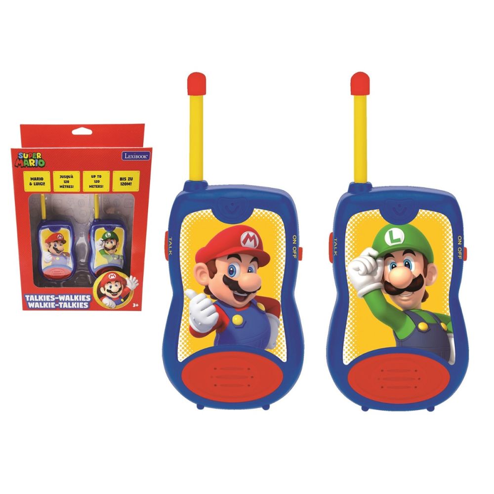 Комплект уоки-токита Lexibook Super Mario, 120 м