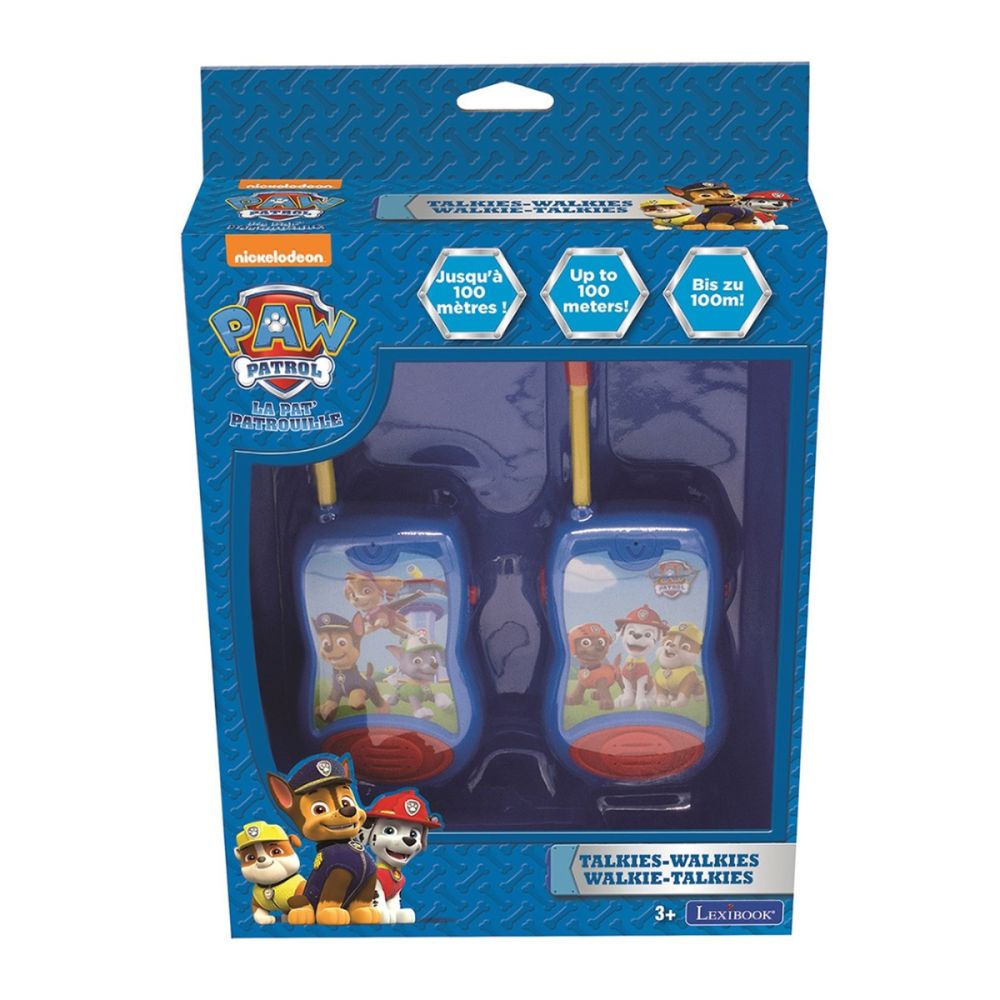Комплект уоки токи с обхват 100м, Paw Patrol