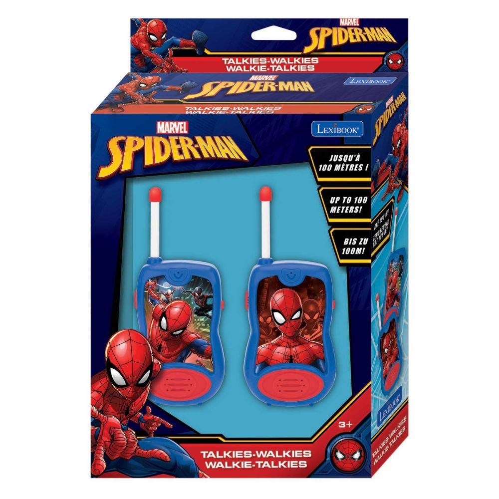 Комплект уоки токи с обхват 100 м, Spiderman