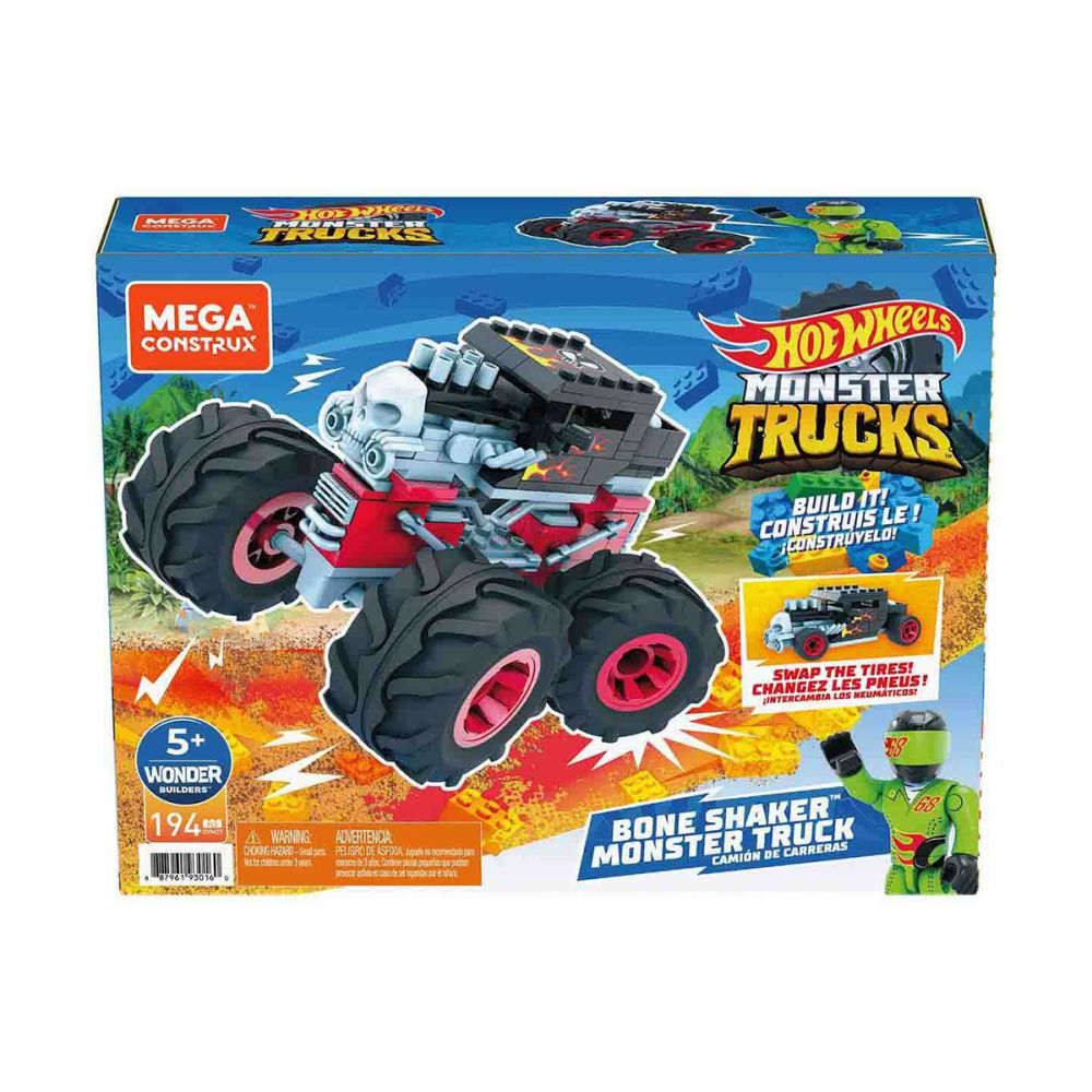 Количка Hot Wheels, Megaconstrux, Mini Trucks, GVM27