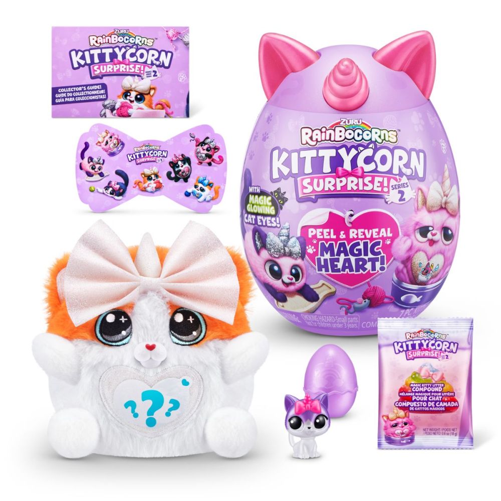 Плюшена играчка изненада, Rainbocorns, Коте S2
