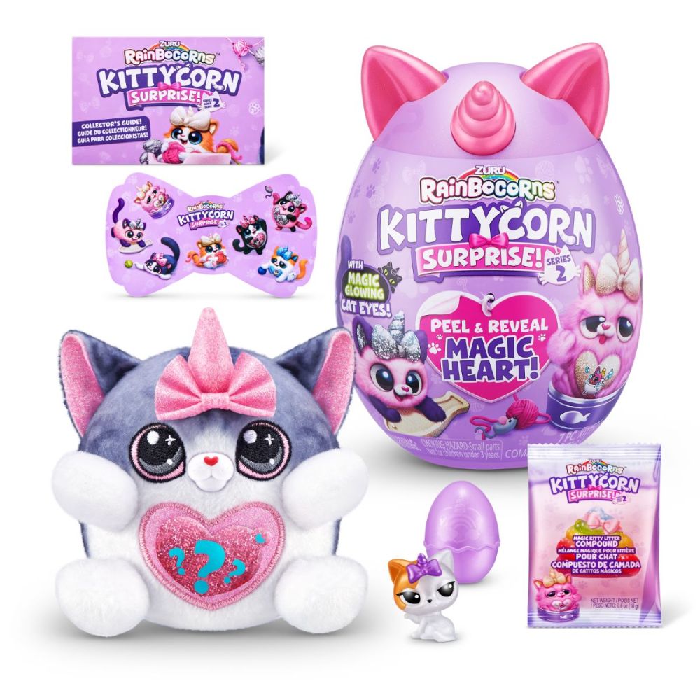 Плюшена играчка изненада, Rainbocorns, Коте S2