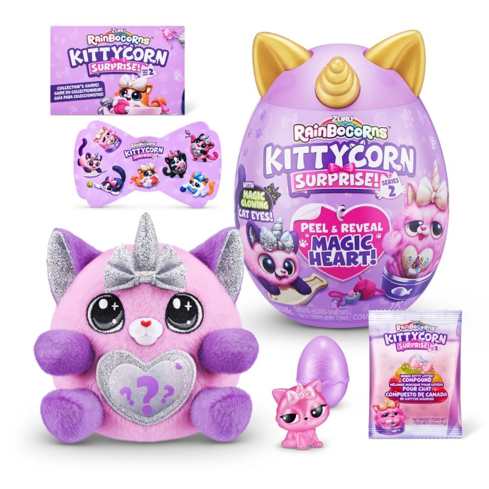 Плюшена играчка изненада, Rainbocorns, Коте S2